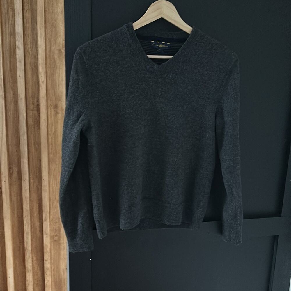 Club Room V neck Wool Blend Pullover sweater. size S - Picture 2 of 7